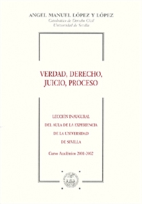Books Frontpage Verdad, Derecho, Juicio, Proceso