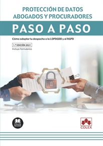 Books Frontpage Protección de datos. Abogados y procuradores. Paso a paso