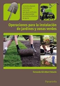 Books Frontpage Operaciones para la instalación de jardines y zonas verdes