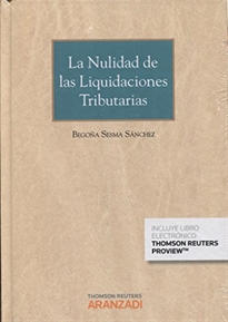 Books Frontpage La nulidad de las liquidaciones tributarias (Papel + e-book)