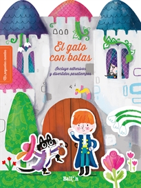 Books Frontpage Stickers. El gato con botas