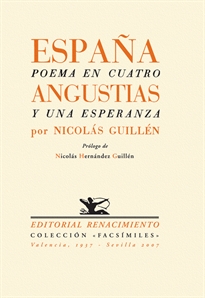 Books Frontpage España, poema en cuatro angustias y una esperanza