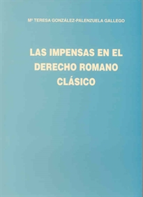 Books Frontpage Las impensas en el Derecho Romano Clásico.