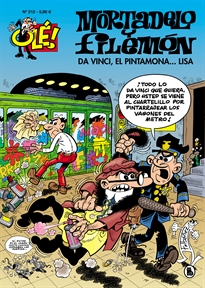 Books Frontpage Mortadelo y Filemón. Da Vinci, El Pintamona... Lisa (Olé! Mortadelo 212)