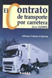 Front pageEl contrato de transporte por carretera (Ley 15/2009)