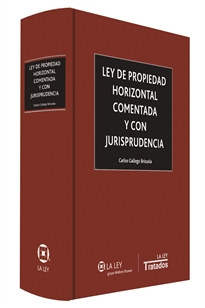 Books Frontpage Ley de Propiedad Horizontal comentada y con jurisprudencia