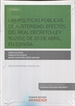 Front pageLas políticas públicas de austeridad: efectos del Real Decreto Ley  16/2012, de 20 de abril, en España (Papel + e-book)