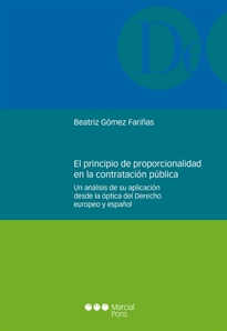 Books Frontpage El principio de proporcionalidad en la contratación pública