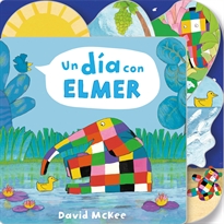 Books Frontpage Elmer. Libro de cartón - Un día con Elmer