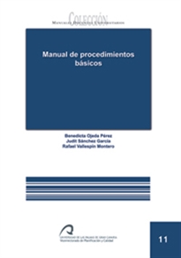 Books Frontpage Manual de procedimientos básicos