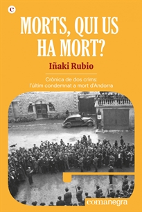 Books Frontpage Morts, qui us ha mort?