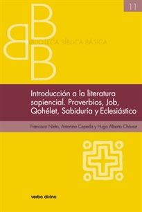 Books Frontpage Introducción a la literatura sapiencial. Proverbios, Job, Qohelet, Sabiduría, Eclesiástico