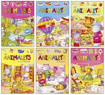 Books Frontpage Animalets amb adhesius (6 títols)