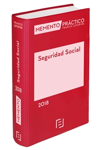 Books Frontpage Memento Seguridad Social 2018
