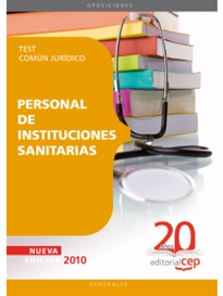 Books Frontpage Personal de Instituciones Sanitarias. Test Común Jurídico