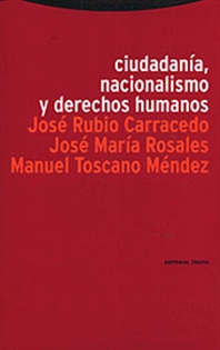 Books Frontpage Ciudadanía, nacionalismo y derechos humanos