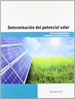 Front pageDeterminación del potencial solar