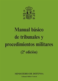 Books Frontpage Manual básico de tribunales y procedimientos militares