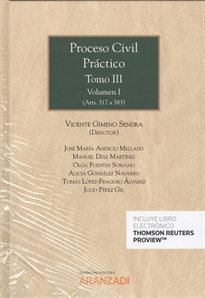 Books Frontpage Proceso Civil Práctico. Tomo III. 2 Volúmenes (Papel + e-book)