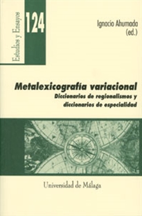 Books Frontpage Metalexicografía variacional