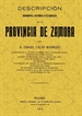 Front pageDescripción geográfica, histórica y estadística de la provincia de Zamora