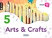Front pageThink Do Learn Arts & Crafts 5th Primary. Class book Module 3