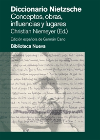 Books Frontpage Diccionario Nietzsche