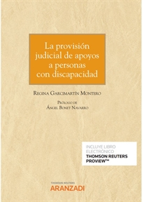 Books Frontpage La provisión judicial de apoyos a personas con discapacidad (Papel + e-book)