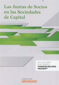 Books Frontpage Las Juntas de socios en las sociedades de capital (Papel + e-book)