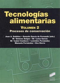 Books Frontpage Tecnologías Alimentarias. Volumen 2