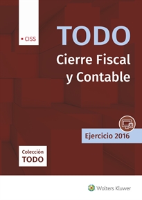 Books Frontpage TODO Cierre Fiscal y Contable. Ejercicio 2016