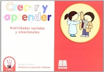 Books Frontpage Crecer y aprendrer, habilidades sociales y emocionales, 3 años. Programa de educación temprana