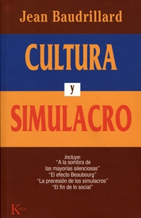 Books Frontpage Cultura y simulacro