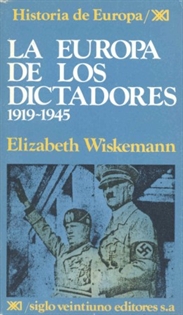 Books Frontpage La Europa de los dictadores 1919-1945