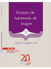 Books Frontpage Estatuto de Autonomía de Aragón