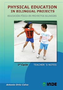 Books Frontpage Physical Education in Bilingual Projects. 1st Cycle / Educación Física en proyectos bilingües. 1er ciclo
