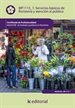 Portada del libro Servicios básicos de floristería y atención al público. AGAJ0108 - Actividades auxiliares en floristería