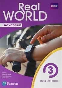 Books Frontpage Real World Advanced 3 Student's Book Print & Digital InteractiveStudent's Book - MyEnglishLab Access Code
