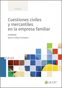 Books Frontpage Cuestiones civiles y mercantiles en la empresa familiar
