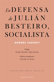 Books Frontpage En defensa de Julián Besteiro, socialista