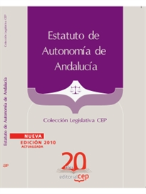Books Frontpage Estatuto de Autonomía de Andalucía