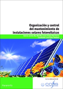 Books Frontpage Organización y control del mantenimiento de instalaciones solares fotovoltaicas