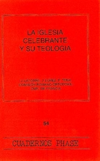 Books Frontpage La Iglesia celebrante y su teología