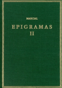 Books Frontpage Epigramas. Vol. II. Libros 8-14