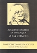 Front pageActas del Congreso en homenaje a Rosa Chacel