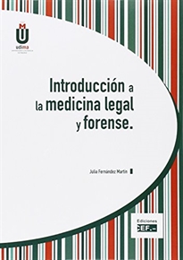 Books Frontpage Introducción a la medicina legal y forense