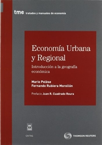 Books Frontpage Economía urbana y regional - Introducción a la geografía económica