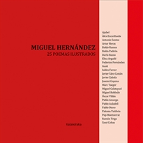 Books Frontpage Miguel Hernández, 25 poemas ilustrados