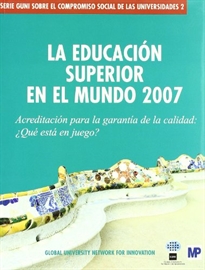 Books Frontpage La educación superior en el mundo, 2007.