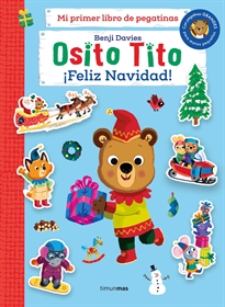 Books Frontpage Osito Tito. Mi primer libro de pegatinas. ¡Feliz Navidad!